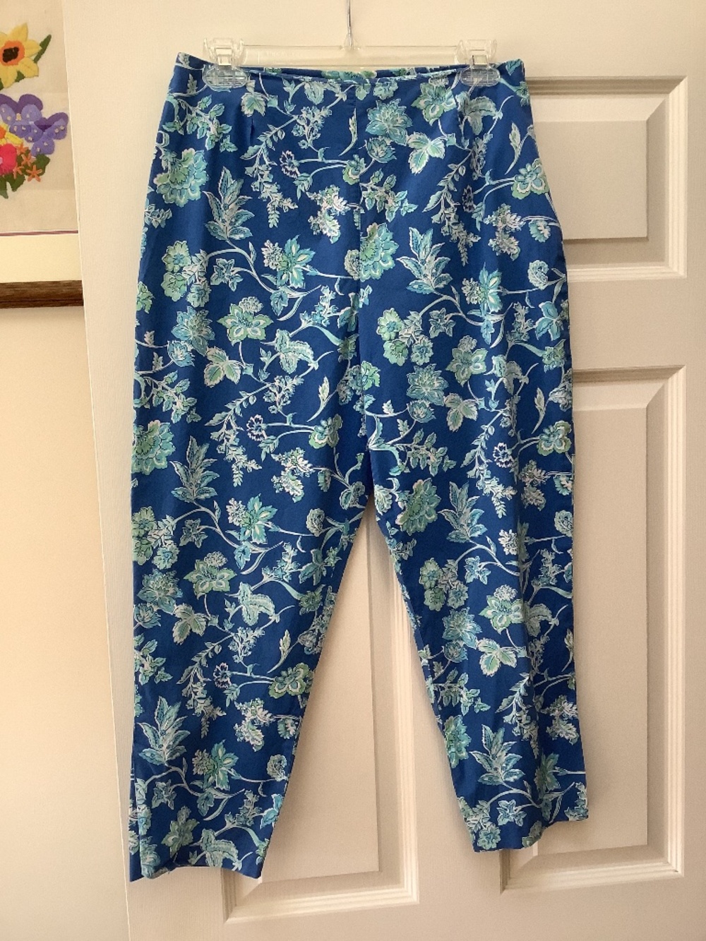 Leslie Fay blue pants Size 10